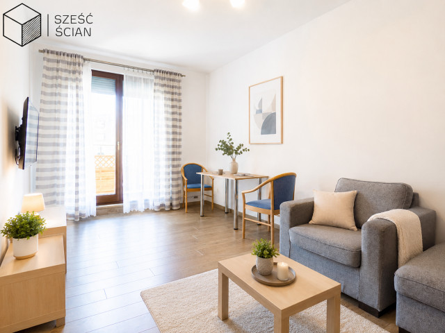 Mieszkanie 2-pok.| Balkon| Rozkład| Skrzydlata